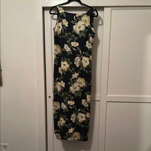 Tommy Bahama Black Floral Maxi Dress
